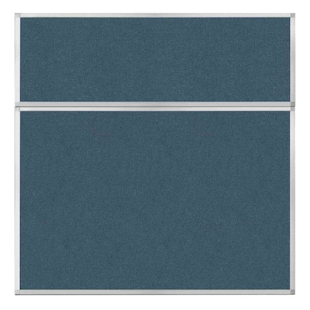 Versare Hush Panel Configurable Cubicle Partition 6' x 6' Caribbean Fabric 1812509